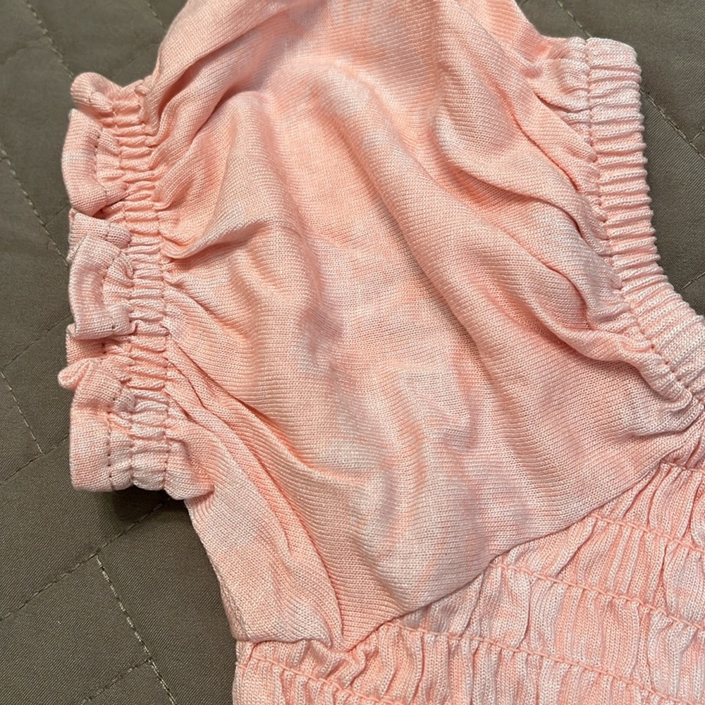 Hurley Pink Smocked Romper/NWT/Various - Picture 9 of 15